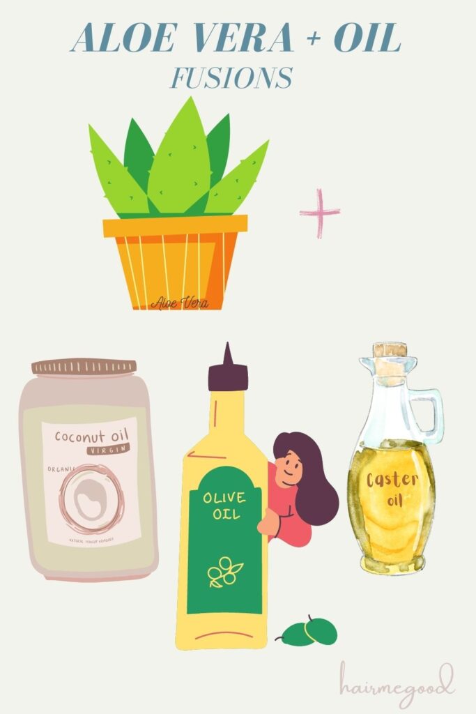 Aloe Vera and the oils