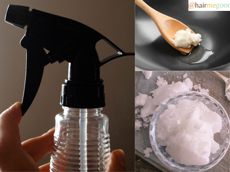 11 Diy Hair Setting Spray To Set Your Curls Hairmegood - Diy Setting Spray With Coconut Oil